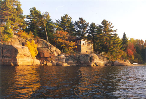 Ginger's Cabin from a distance